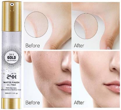 GFSU - GO FOR SOMETHING UNIQUE Gel Base Primer, Transparent Gold Crytals, 30 ml Primer  - 30 ml