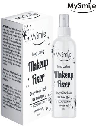 Mysmile Long lasting Misty Finish Professional Makeup Fixer Spray for Face makeup Primer  - 100 ml