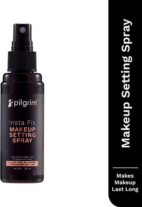 Pilgrim Insta Fix Makeup Setting Spray With French Red Vine|Makes Makeup Longlasting Primer  - 60 ml