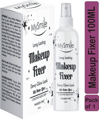 Mysmile Natural Makeup Fixer Non-Sticky Makeup Setting Spray Primer 100ml Primer  - 100 ml