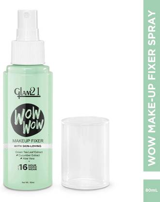 Glam21 Wow Wow Make-up Fixer Spray for Long-lasting Makeup Primer  - 80 ml