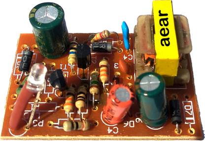 aear Assembled Single Sided Printed Circuit Board