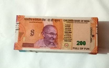 FCSED 200 Rupees Bronze Printed Currency