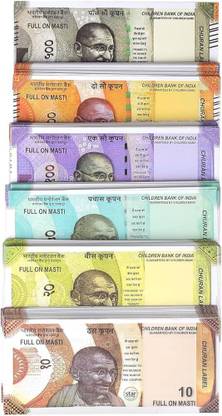 JD Creators 13400 Rupees Paper Printed Currency