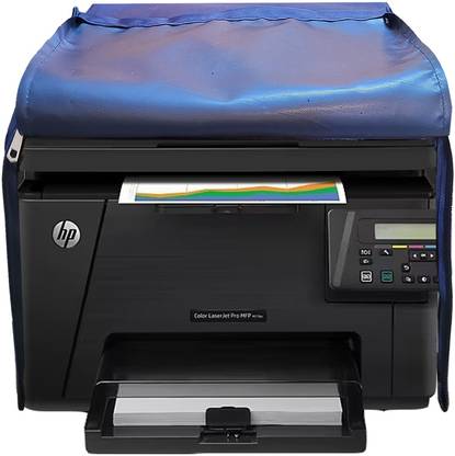 Von Baer Chain Printer Cover for HP Color LaserJet Pro MFP M176n – Blue / Dustproof Printer Cover