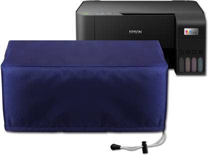 Cranique Dust Proof Nylon printer Cover For Epson EcoTank L3200 InkTank Printer - Blue Printer Cover