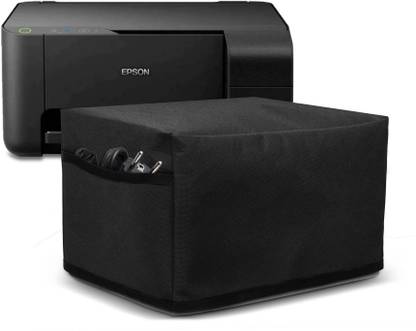 CRASOME Dust & Water Proof Printer Cover for Epson EcoTank L3150 / L3110 - Black Printer Cover