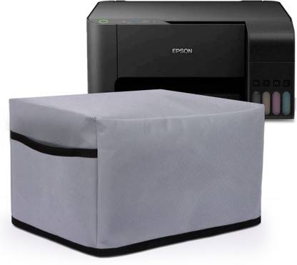Cranique Water-Resistant Dust Cover For Epson EcoTank L3150 / L3110 Wi-Fi InkTank - Grey Printer Cover