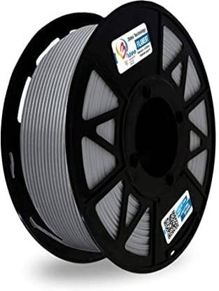 3IdeaTechnology PLA Grey Filament 1.75mm for 3D Printer, (Gross Weight1 kg) Printer Filament