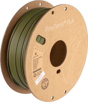 Polymaker PolyTerra Dual Matte PLA Filament Camouflage (Dark Green-Brown)3D Printer Filament