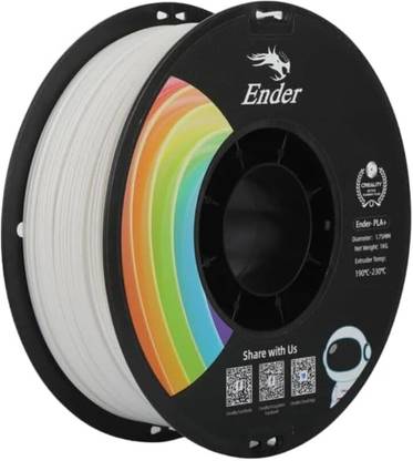 Creality PLA Plus White Filament 1KG NET Printer Filament