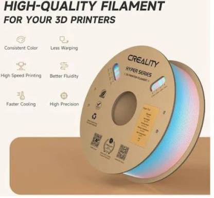 Creality Hyper Rainbow Filament 1.75mm 1KG (Spring Lake) Printer Filament