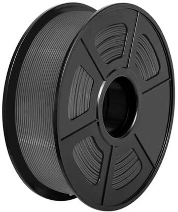 3IdeaTechnology Imagine Create Print SUNLU PLA Filament 1.75mm, 1 kg Spool - Meta Grey Printer Filament