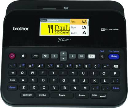 brother PT-D600 Single Function Monochrome Thermal Transfer Printer