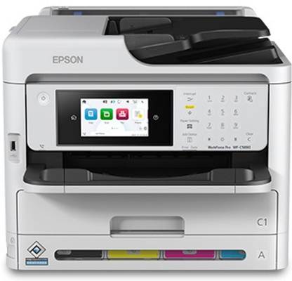 Epson WorkForce Pro WF-C5890 Wi-Fi Duplex All-in-One Inkjet Printer Multi-function WiFi Monochrome Inkjet Printer