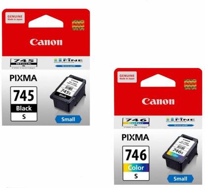 Canon Combo Pg 745 Small and Cl 746 Small Ink Cartridge Multi-function WiFi Color Inkjet Printer