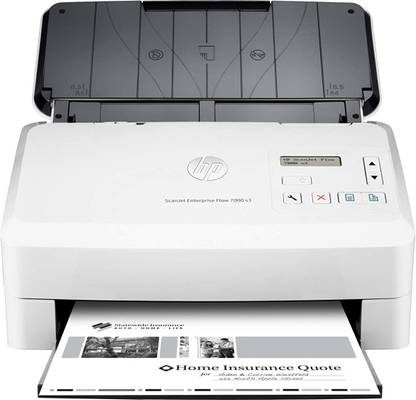 HP Flow 7000 s3 Single Function Monochrome Laser Printer