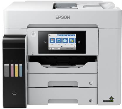 Epson EcoTank L6580 Multi-function WiFi Color Ink Tank Printer (Color Page Cost: 36 Paise | Black Page Cost: 12 Paise) with Ultra-high Page Yield Up to 13500 pages, Duplex Printing & 4.3" Color LCD Touchscreen
