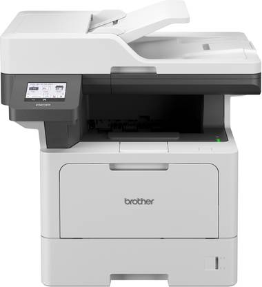 brother DCP-L5660DN Multi-function Monochrome Laser Printer for Print/Scan/Copy with Auto Duplex Feature, 3.5-Inch Touch Screen Display, 48 PPM, Dual Scanning, 70 Pages ADF, 250 Sheets Paper Tray, Free Installation & with Up to 11000 Pages of Black Ink Toner in the box