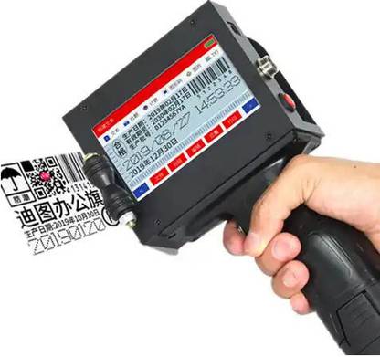 InkWell 1 inch handheld inkjet printer for batch coding large characters Multi-function Monochrome Inkjet Printer