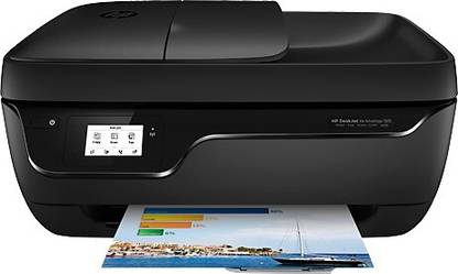 HP DeskJet Ink Advantage 3835 All-in-One Multi-function WiFi Color Inkjet Printer with Voice Activated Printing Google Assistant and Alexa (Borderless Printing)