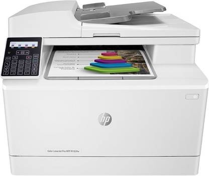 HP M183FW Multi-function WiFi Color Laser Printer with Voice Activated Printing Google Assistant