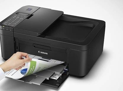 Canon E4570 All in One (Print, Scan, Copy) Multi-function Multi-function WiFi Color Inkjet Printer