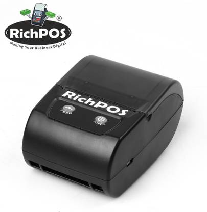 RichPOS RICH POS P58D LABEL BT.PRINTER Single Function Monochrome Label Printer