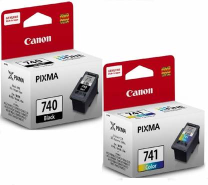 Canon Combo Pg 740 and Cl 741 Ink Cartridge Single Function WiFi Color Inkjet Printer