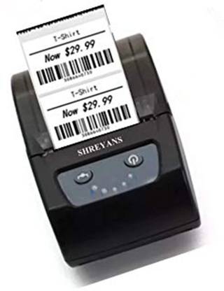 Shreyans Small Sticker Printing Machine Multi-function Monochrome Label Printer