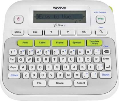 brother PT-D210 Single Function Monochrome Thermal Transfer Printer