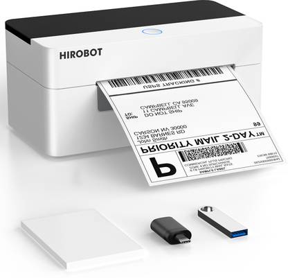 हिरोबोट 2054N Direct Thermal Label Printer| Shipping Label Printer| 4x6" Thermal Barcode प्रिंटर