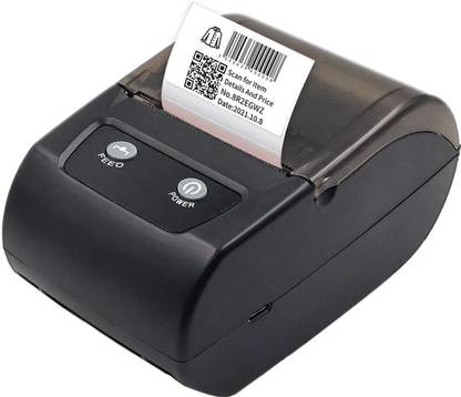 Shreyans Price Tag Label Machine Multi-function Monochrome Label Printer