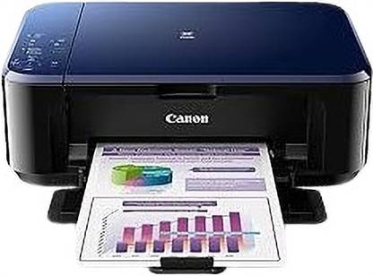 Canon E560 All in One (Print, Scan, Copy)Ink Efficient Colour Printer Multi-function Color Inkjet Printer