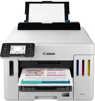 Canon Maxify GX5570 Mega Tank Wireless Printer Single Function WiFi Color Inkjet Printer