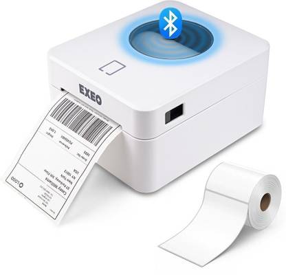 EXEO EX-9250 4x6 Thermal Label Printer | USB+Bluetooth | Shipping Labels & Barcodes | Single Function Monochrome Label Printer