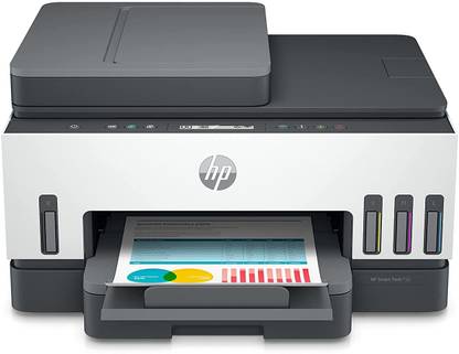 HP Smart Tank 750 All-in-One Duplex Wifi High Capacity Inktank Multi-function WiFi Color Ink Tank Printer