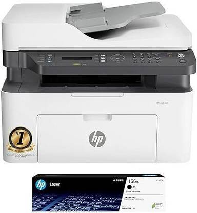 HP Laser MFP 1188Fnw, Wireless, Print, Copy, Scan, Fax, Monochrome Laser Printers Multi-function WiFi Monochrome Laser Printer