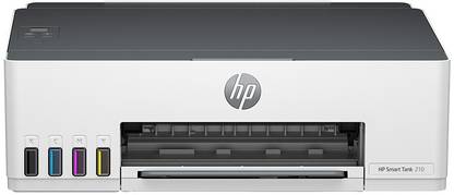 [For HDFC/ICICI Credit Card] HP Smart Tank 210 Single Function WiFi Color Ink Tank Printer  (Light Basalt, White)