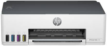 [For SBI Credit Card] HP Smart Tank 210 Single Function WiFi Color Inkjet Printer  (Light Basalt, White, Ink Tank)