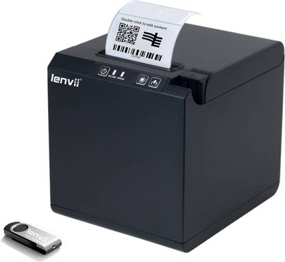 LENVII LV-275 2 inch Thermal Label Printer Single Function Monochrome Label Printer