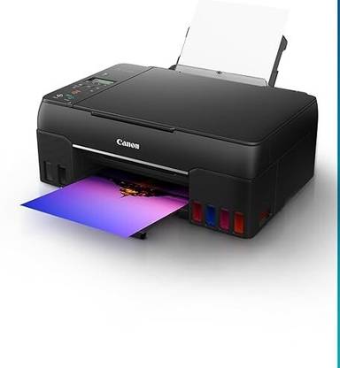 Canon MegaTank G670 6 Colour, Print,Scan,Copy, High Volume Multi-function WiFi Color Ink Tank Printer
