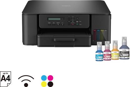 brother DCP-T530DW Experience Seamless Printing with Auto Duplex and WiFi Support Multi-function WiFi Color Ink Tank Printer