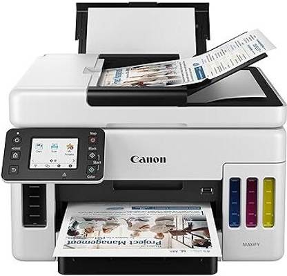 Canon MAXIFY MegaTank GX6070 Printer Multi-function WiFi Color Inkjet Printer