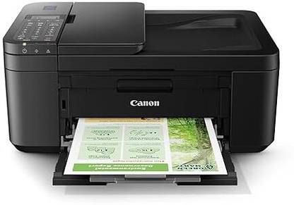 Canon E4570 All in One (Print, Scan, Copy) Multi-function Multi-function WiFi Color Inkjet Printer