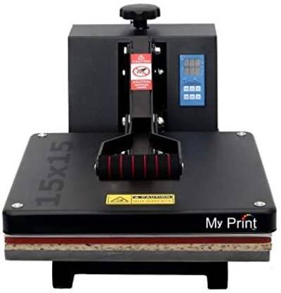MY PRINT Heat Press Machine 15X15 Heavy Duty Multi Purpose Use DTF Printing Multi-function WiFi Color Thermal Transfer Printer