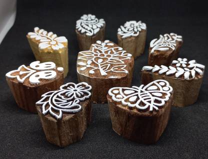 Reniq Art 289 Wooden Printing Block Stamps Hand Carved Printing Blocks Printing Blocks