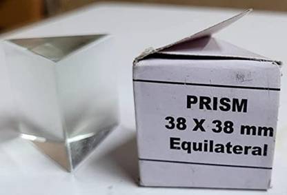 LABO Optical Glass Prism 38 X 38 mm Solid Prism