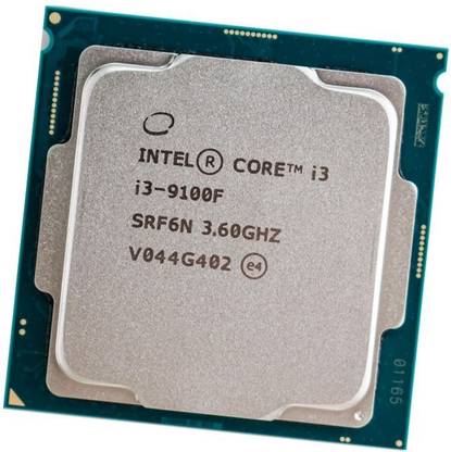 Werofy Intel® Core™ i3-9100F 3.60 GHz Upto 4.20 GHz LGA 1151 Socket 6 MB Smart Cache 3.6 GHz LGA 1151 4 Core Processor Designed for Desktop