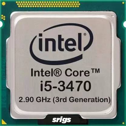 srigs Intel i5 3470 3.2 GHz LGA 1155 4 Core Processor Designed for Desktop